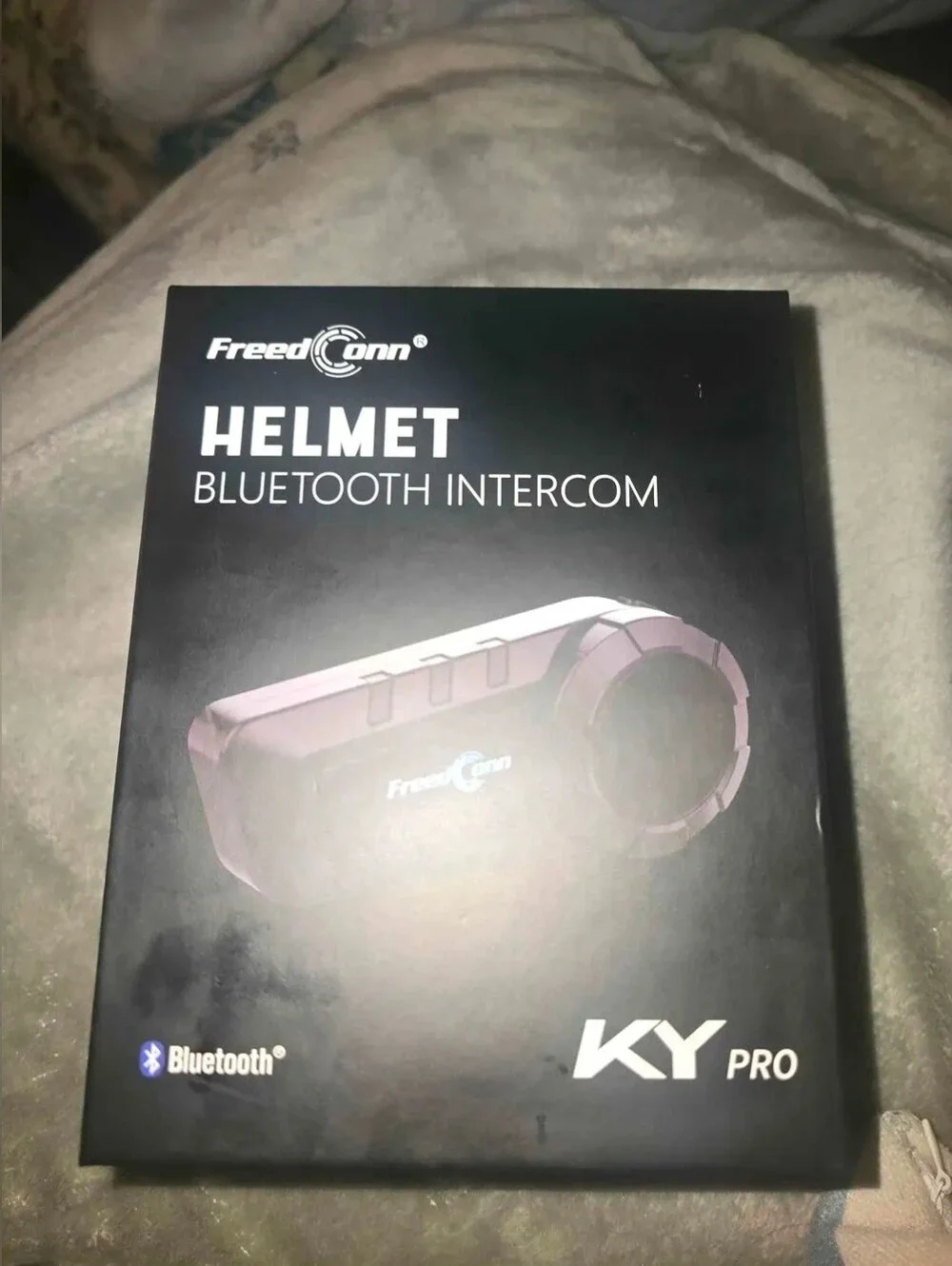KY Pro Helmet Bluetooth Intercom - Black